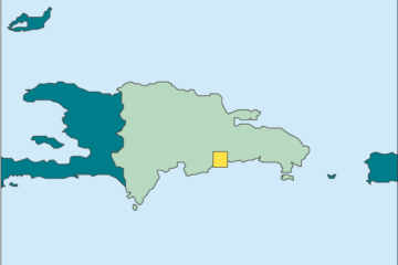 Map of Dominican REpublic