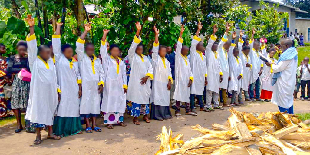 Baptisms in Congo
